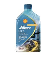 น้ำมันเครื่อง Shell Advance 4T น้ำมันเครื่องสังเคราะห์แท้100% น้ำมันเครื่องมอเตอร์ไซค์ 4 จังหวะ