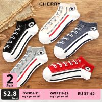 2Paris Funny Kawaii Shoe Print Short Socks Cotton Fashion Harajuku Hip Hop Cute Japanese Dropshipping Soft Women Slippers Socks