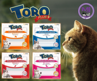 ขนมครีมแมวเลีย Toro Plus โทโร พลัส บรรจุ 25 ซอง/แพ็ค หมดอายุ 2024