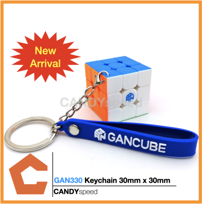 รูบิคพวงกุญแจ GAN330 Keychain Cube 3x3 Stickerless | By CANDYspeed