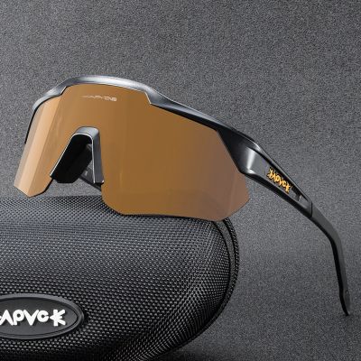 Kapvoe แว่นตากันแดดแว่นตาปั่นจักรยานสำหรับผู้หญิง,แว่นตาขี่จักรยานปั่นจักรยาน UV400โพลาไรซ์เอ็มทีบีกลางแจ้ง