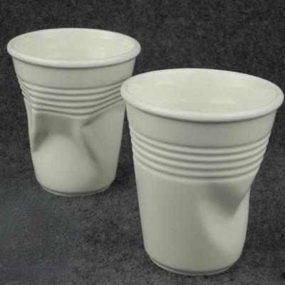 【High-end cups】300มิลลิลิตรสร้างสรรค์ถ้วยน้ำยู่ยี่กับถ้วยที่มีคุณภาพสูงเซรามิกพอร์ซเลนสั้นถ้วยกาแฟอาหารเช้าถ้วยชานม