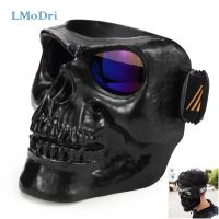 LMoDri Motorcycle Goggles Helmet Mask Outdoor Riding Motocross Skulls Windproof Wind Glasses Sandproof Goggle Kinight Equipment