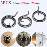 3Pcs 26mm 27mm 28mm Flat Wire Door Lock Handle Spring Coil Tools For Door Replacement Return Torsion Springs-SOPO Store