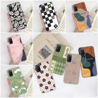 เคส A92 A72 A52 OPPO เคสแฟชั่นน่ารักรูปไดโนเสาร์ยิ้มกระเป๋าใส่โทรศัพท์เด็กผู้หญิงดอกทานตะวันสำหรับ OPPO A 52 A 72 A 92ใหม่เคสหลังซิลิโคนนิ่มเคสกันกระแทกที่คลุมกระเป๋า