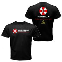 New The Resident Evil Umbrella Corp pharmaceuticals Company T-Virus T-shirt Tee