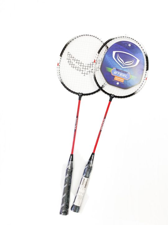 ไม้แบดมินตัน-grand-sport-แพคคู่-2-อัน-แถมฟรี-ลูกแบดมินตัน-yonex-1-ลูก-รุ่น-372181