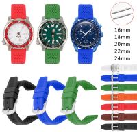 fgjdtrdh 16mm 18mm 20mm 22mm 24mm Silicone Watch Strap For Huawei GT3 Smart Watch Bracelet For Samsung Galaxy Watch 5 4 3 Rubber Band