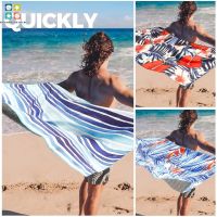 ◘ Beach Towel Sand Free Pool Towel Blanket 63x31 Quick Dry Thicken Printing Bath Towel ZR-HLZ2-SHSBC8477