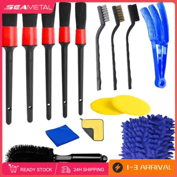 Car Cleaning Brush Car Wash Brush Telescoping Cleaning Mop Chenille –  SEAMETAL