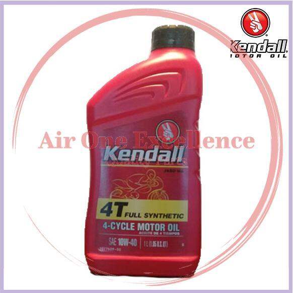 KENDALL 4T 10W40 FULL Synthetic Motorcycle Engine Mineral Oil 1Quart
