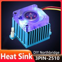 Gdstime IC Chip CPU Computer Northbridge South North Bridge Cooler with 4010 Cooling Cooler Fan 3PIN 41x39x36mm Heatsink Heatsinks