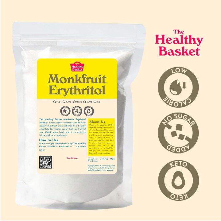 Healthy Basket Monk Fruit Erythritol Blend Lazada PH