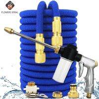 สำหรับสวนและแพทช์ผัก Garden สินค้า 17FT-150FT Anti-Freezing และ Explosion-Proof Extensible Watering Hose Garden Sprayer