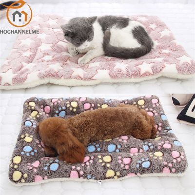 [pets baby] เสื่อสัตว์เลี้ยงเตียงแมวนุ่มหนาสำหรับสุนัขเสื่อ Alfombra ผลิตภัณฑ์ผ้าห่มสัตว์เลี้ยงเสื่อแมวฤดูหนาวที่นอนสุนัขสำหรับสุนัขขนาดใหญ่เล็กพรม