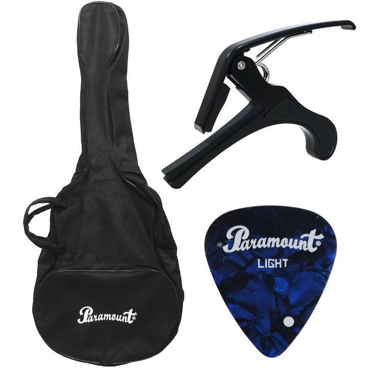 paramount-gs-mini-1-travel-guitar-กีตาร์โปร่งไฟฟ้า-36-ทรง-parlor-มีเครื่องตั้งสายในตัว-ไม้มะฮอกกานีทั้งตัว-แถมฟรีกระเป๋ากีตาร์-mb36-amp-คาโป้-amp-ปิ๊กกีตาร์