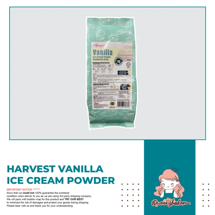 Vanilla Ice Cream Powder 500gm Lazada