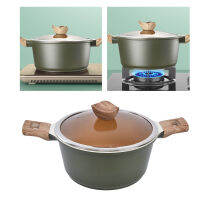 Maifan Stone Non Stick Pan with Double Handles ให้ความร้อนอย่างรวดเร็วในครัว Induction Cooker Pans