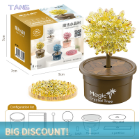 ?【Lowest price】TANG Crystal Growing Kit การศึกษาของเล่นคริสตัลวิทยาศาสตร์ทดลองของเล่นวิทยาศาสตร์ชุด