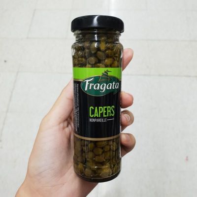 ขนมอร่อย เคี้ยวเพลิน🔹 (x1) เมล็ดคาเปอร์ในน้ำเกลือ Fragata Capers In Brine 99g. / 240g.🔹99 g.