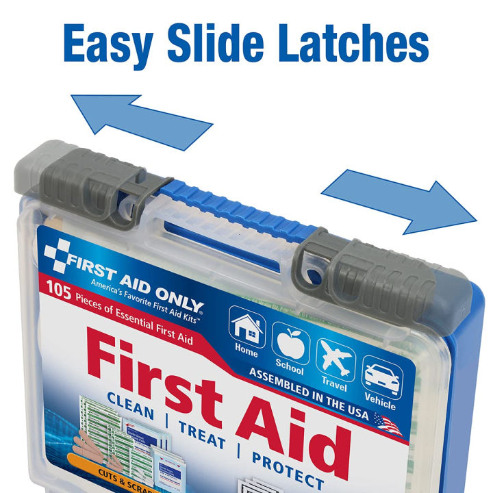 first-aid-only-105-piece-on-the-go-first-aid-kit