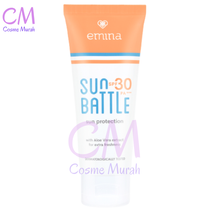 EMINA Sun Protection SPF 30 PA+++ 60ml & 23ml / Sunscreen / Sunblock