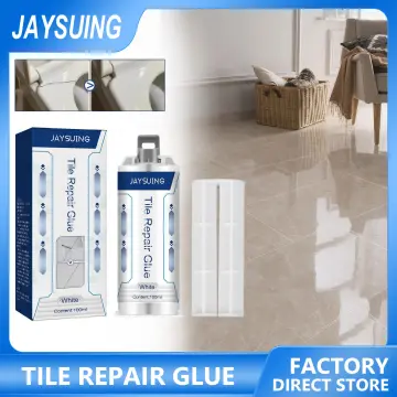 Ocean New White Ceramic Repair Paste Tile Repair AB Glue Set 50g