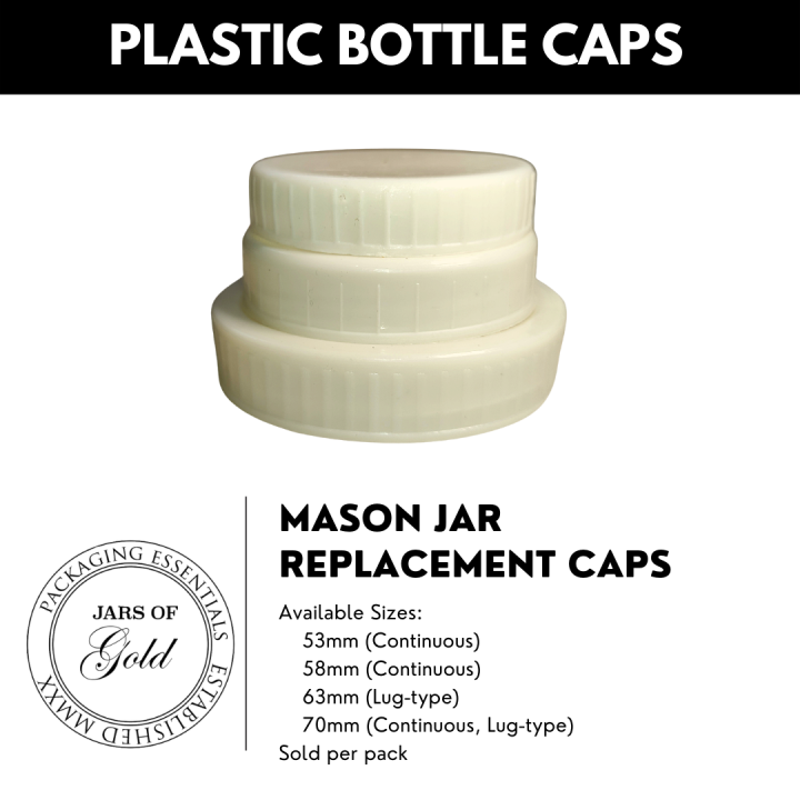 Replacement Plastic Lid For Mason Jars 53mm58mm63mm70mm Lazada Ph 0181