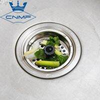 CNMF 1pcs Stainless Steel Sink Filter Kitchen Sink Accessories Bathroom Anti-Plug Floor Drain (three sizes)