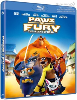 Paws Of Fury: The Legend Of Hank /อุ้งเท้าพิโรธ: ตำนานของแฮงค์ (Blu-ray) (BD มีซับไทย) (BoomerangShop) (หนังใหม่)