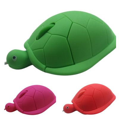 【ขาย】สัตว์น่ารักเมาส์แบบมีสาย USB 3D เต่าเมาส์ออปติคอลสำหรับคอมพิวเตอร์พีซีมินิโปรเต่าทะเลเมาส์สำหรับเล่นเกม