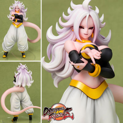 Figure ฟิกเกอร์ จากการ์ตูนเรื่อง Dragon Ball Fighter Z ดราก้อนบอล ไฟเตอร์ แซด Jinzouningen Nijuuichi Gou Android No 21 Henshin มนุษย์จักรกล หมายเลข 21 Ver Anime อนิเมะ การ์ตูน มังงะ คอลเลกชัน ของขวัญ New Collection Doll ตุ๊กตา manga Model โมเดล