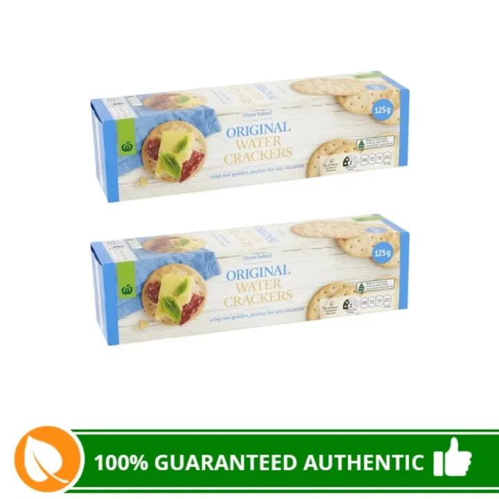 Woolworths Original Water Crackers 125g Lazada PH