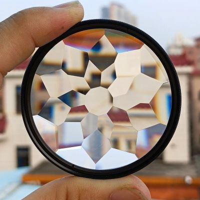 Knightx Kaleidoscope Rotating Filter Prism Changeable Number Of Subjects Camera Photography Accessories For Canon Eos Sony Nikon