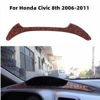 Untuk ภายในรถฮอนด้า Civic 8Th 2004-2009 Aksesori Dashbaord Mobil Meteran Otomatis Speedometer Dekorasi Penutup Stiker ABS