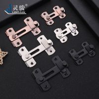 【LZ】❁❍  Household stainless steel thickened anti-theft latch indoor door anti-theft buckle cabinet window safety latch