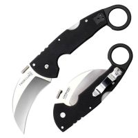 มีดคารัมบิท Cold Steel Tiger Claw Folding Karambit Plain Blade, G10 Handles (22KF