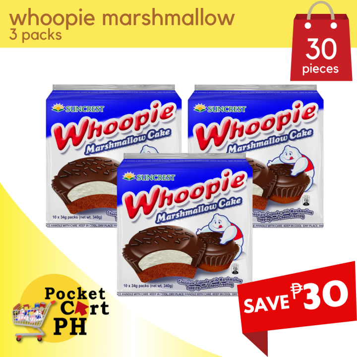 Whoopie Marshmallow Cake Bundle of 3 Packs (Save P30) Lazada PH