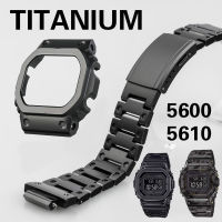 4rd Titanium Alloy Watch Strap DW5600 GW5600 DW GWM5610 GW5000 Case Bezel GW-M5610 Band Black Camouflage Repair Tools