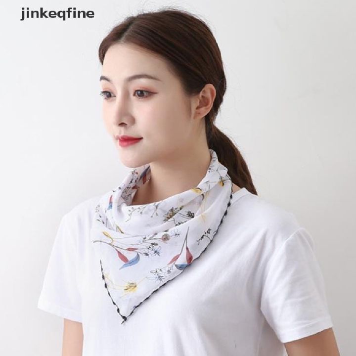 jinkeqfine-หน้ากากผ้าพันคอ-ผ้าชีฟอง-ป้องกันรังสียูวี-ป้องกันไข้หวัดใหญ่