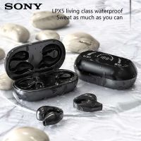 ?ปลา + Gratis Ongkir?2023 SONY S03หูฟัง5.2บลูทูธไร้สาย TWS,หูฟังนำเสียงผ่านกระดูกชุดหูฟังต่างหูแบบหนีบบนระบบสัมผัสควบคุมด้วยลายนิ้วมือหูฟังแสดงผลดิจิตอลไฟฟ้าสำหรับซัมซุง A34 A54