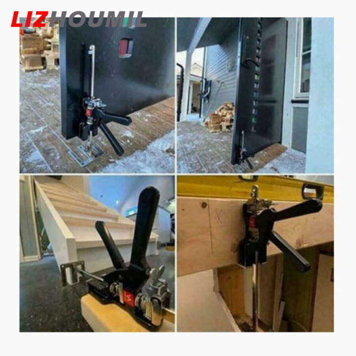 lizhoumil-อุปกรณ์ยกของด้วยมือประหยัดแรงสำหรับแผงประตูฉาบปูนยกบอร์ดติดตู้ยกตัวปรับความสูง