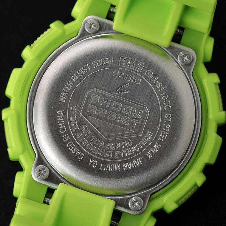 g-shock-gmas110-ต้นฉบับ-นาฬิกาข้อมือสตรีกีฬากันกระแทกกันน้ำ-100m-พร้อมรับประกัน-4-ปี-gma-s110cc-3a-คลังสินค้าพร้อม