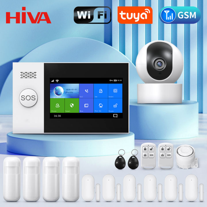 pg-107-tuya-wireless-wifi-gsm-home-ระบบกันขโมย-ip-camera-pir-motion-sensor-door-sensor-security-alarm-kit-app-control-srng633433