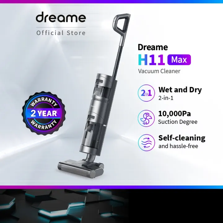 Dreame H11 Max Wet and Dry Vacuum Cleaner 36 Mins Run Time 10,000