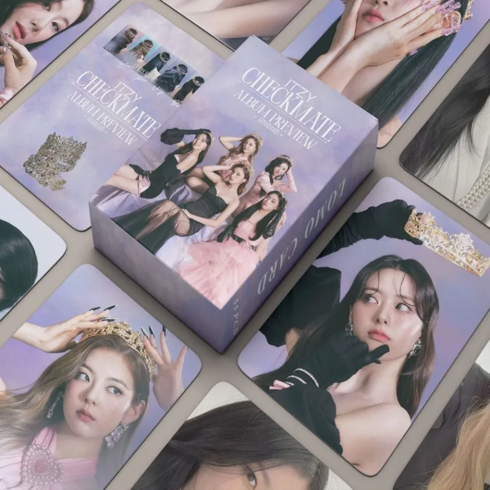 30Pcs/Set Kpop ITZY New Album CHECKMATE Photo Cards Kpop Girls HD