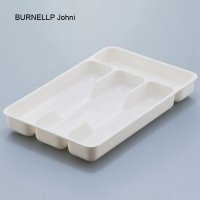 BURNELLP Johniลิ้นชักเก็บเครื่องใช้บนโต๊ะอาหารกล่องลิ้นชักในครัวOrganizerแยกถาดPPช้อนส้อมมีดกล่องจัดเก็บสำเร็จรูป