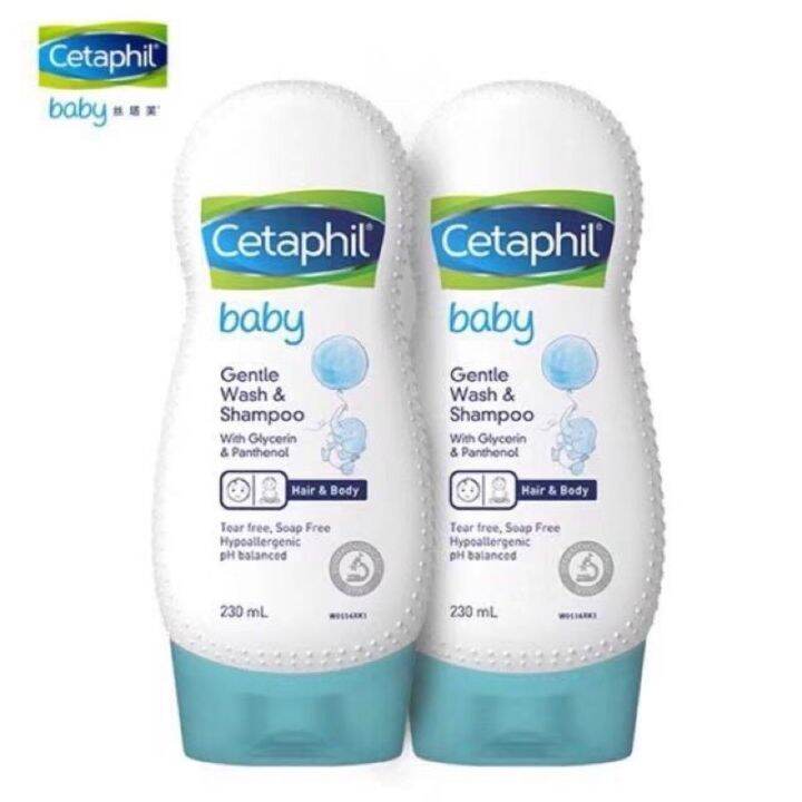 Cetaphil Gentle Baby Wash and Shampoo 230ML Lazada PH