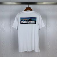 PATAGONIA เสื้อยืด แขนสั้นคู่ลำลอง แฟชั่นสำหรับผู้ชาย และผู้หญิง