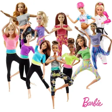 Shop Barbie Made To Move Yoga Doll online